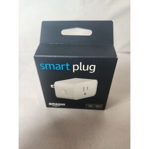 New Factory Sealed Amazon Smart Plug Whte C2YY37 Works W/Alexa Add Voice Control